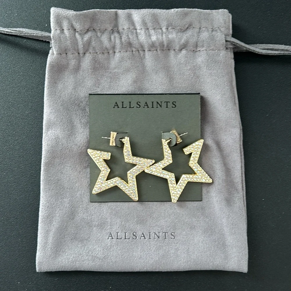 NWT ALLSAINTS earrings - Picture 5 of 5